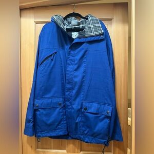 Ride Men's or ladies Snowboard Jacket with Plaid Hood